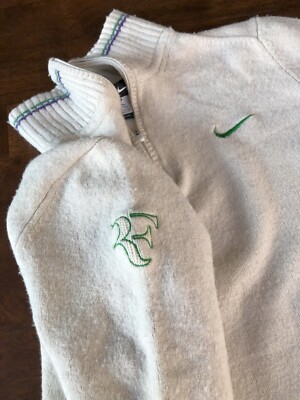 Tennis Exclusive Roger Federer Nike Summer Smash Lawn Sweater