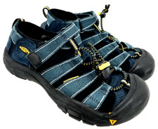 KEEN Newport H2 Blue Waterproof Fisherman Sport Water Sandal Shoes Youth Boy's 2