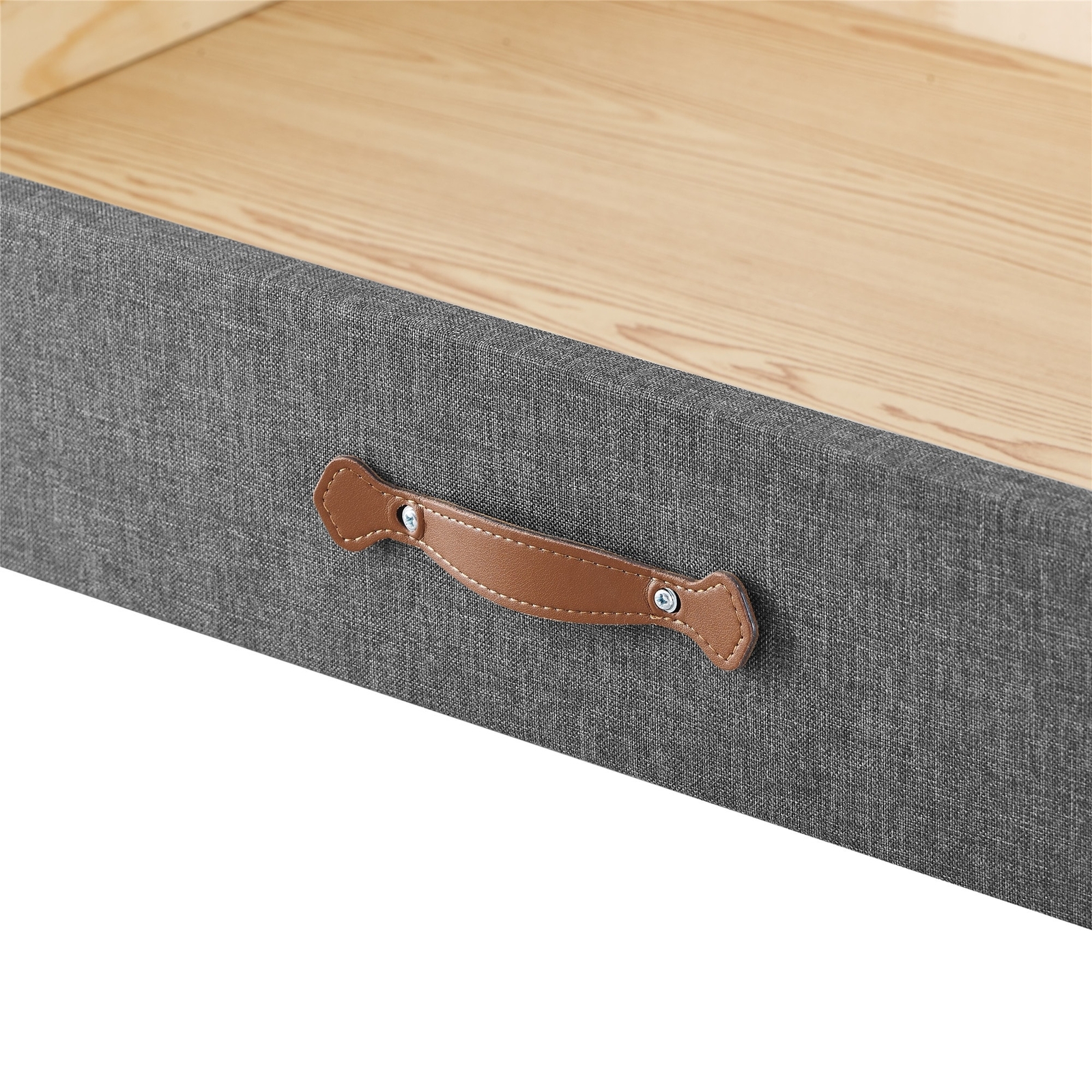 MUSEHOMEINC Upholstered Solid Wood Under Bed Storage eBay