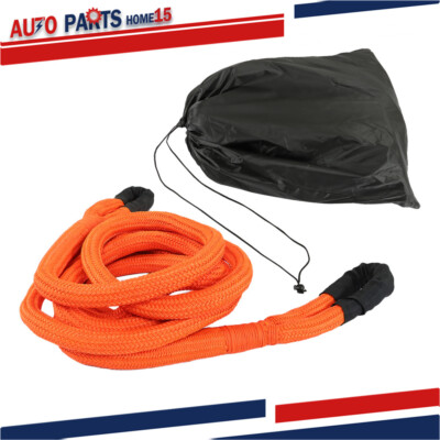 #ad Recovery Kinetic Tow Rope 48000 LBS Energy Truck Tow Snatch Strap 1quot;x20#x27; Orange $51.27