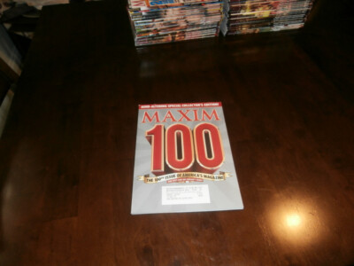 APRIL 2006 MAXIM MAGAZINE #100 100th ISSUE COVER