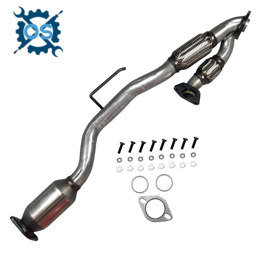Convertidor Catalítico Trasero Con Tubo En Y Flexible Para Nissan Murano 3.5L 2009-2014