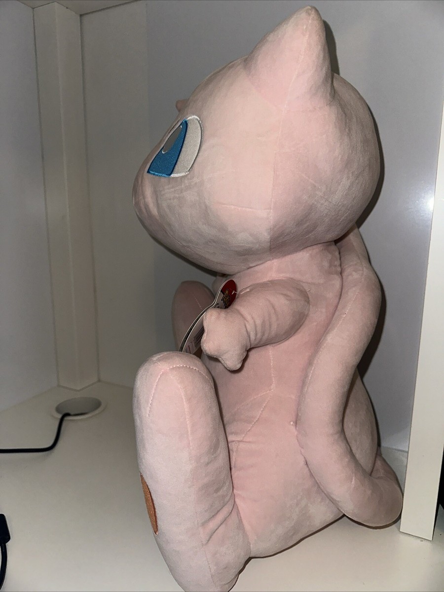Giant Pokemon Plush Huge 24 Inch Mew Game Stop Exclusive New With