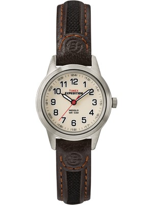 Women's Expedition Metal Field Mini 26mm Watch   Silver-Tone Case Cream