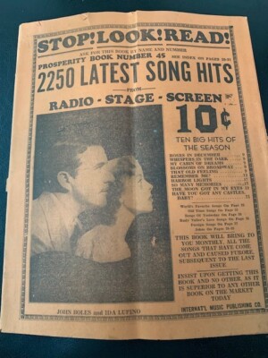 Early 20th Century Radio News Program & The Prudential magazine covers 