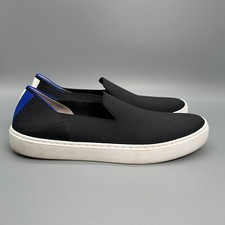 Rothy's The Original Women's 8 Black Knit Slip-On Sneaker Flexible Classic Shoes
