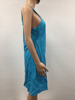 Robe Lise Charmel Bleue Taille L - Fabrication Française, Longueur Genou