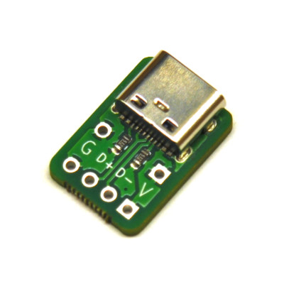 USB 2.0 Typ-C Connector / Breakout Board / Adapter-Modul / Buchse