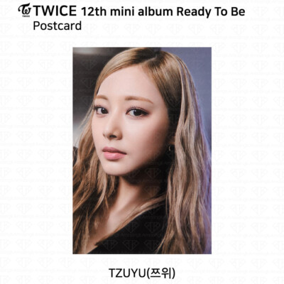 TWICE 12th Mini Album Ready To Be Photocard Message Card Poster