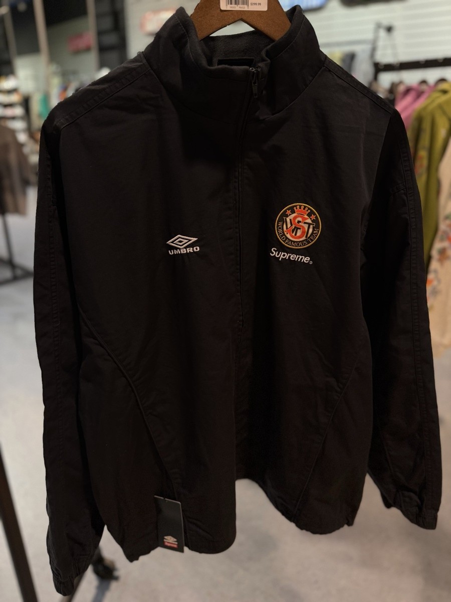 Supreme Umbro Cotton Ripstop Track Jacket 2026 100% Authentic NEW