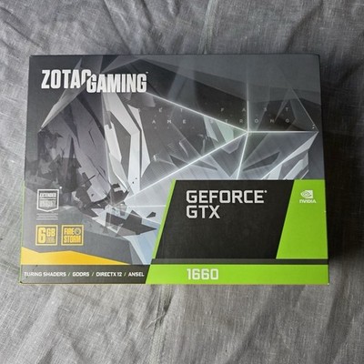 ZOTAC GeForce GTX 1660 6GB GDDR5 Graphics Card (ZT-T16600F-10L)
