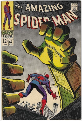 Amazing Spider-Man #67 (1968) Classic Cover 🔥 Spidey Sunday 🔥 Silver Age