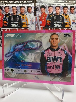 Topps Turbo Attax 2025 Formula 1 LIMITED EDITION PINK MIRROR PARALLELS to choose