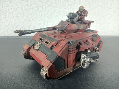 Chaos Marine Predator Tank Painted Blood Angels Space Marines Warhammer 40K GW