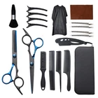 19 PCS Pro Hair Cutting Scissors Set Professional Haircut Scissors Kit for Salon