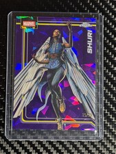 Shuri 15/75 Topps Marvel Chrome Sapphire 2026 #154 Cracked Ice Purple