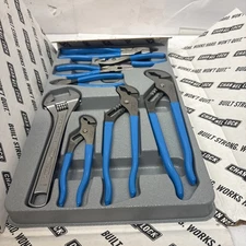 CHANNELLOCK GS-28 8pc Pliers Set | Made in USA | Forged High Carbon Steel |