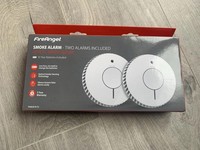 FireAngel Optical Smoke Alarm 2-Pack - FA6620 10-Year Battery Smoke Alarms