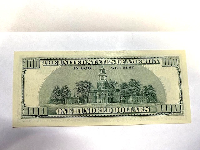 Series 2006 $100 FRN KB 25005793 Old Currency P10004 - Image 2 of 2