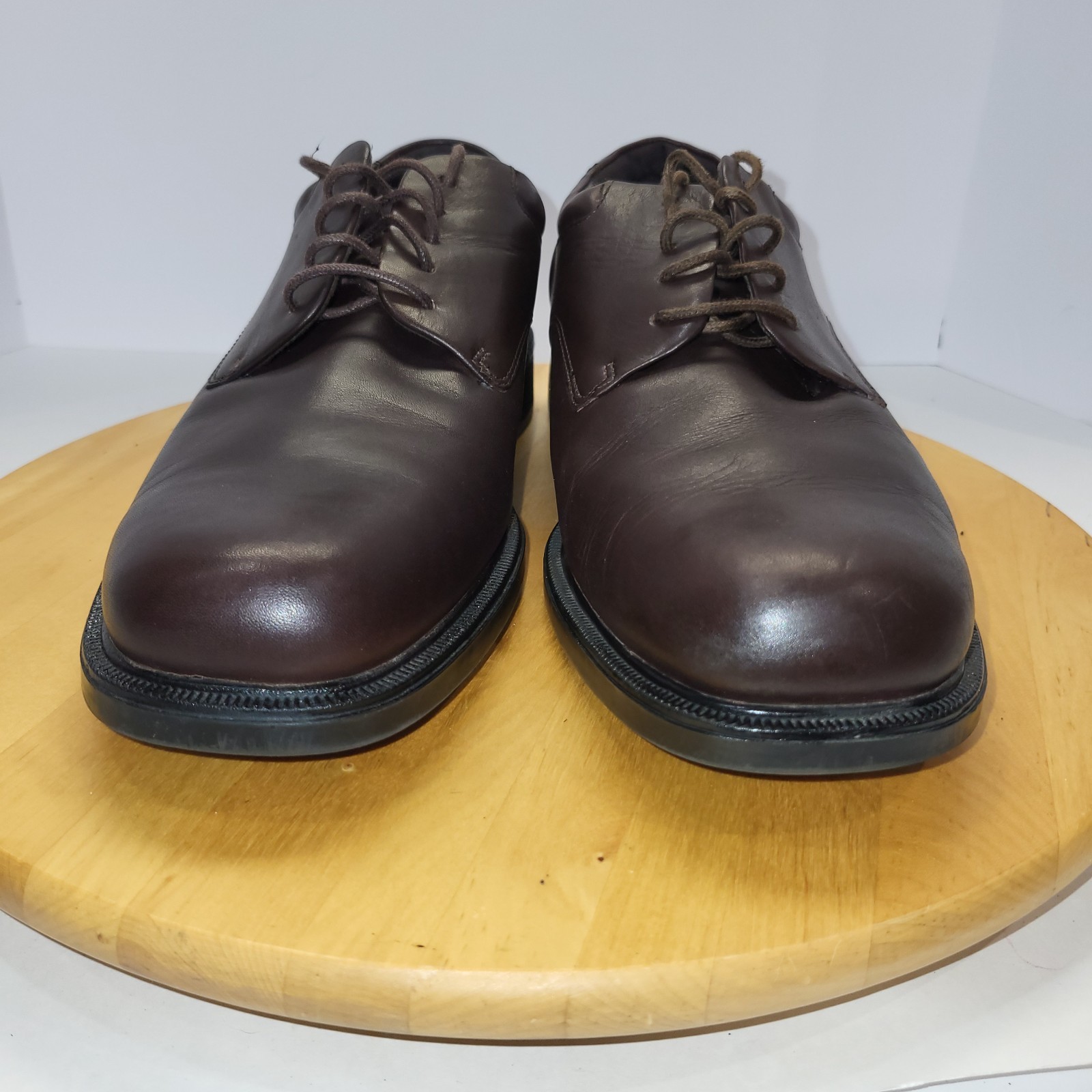 SAOLA Scarpe Oxford eleganti uomo Rockport taglia 11 5 marrone scuro stringate pelle comode