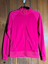 Nike The Athletic Department Pink Jacket Vintage Y2K Zip w/ Pockets Sz Lg - EUC