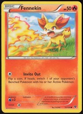 Fennekin (11) Normal 11/124 XY - Fates Collide NM