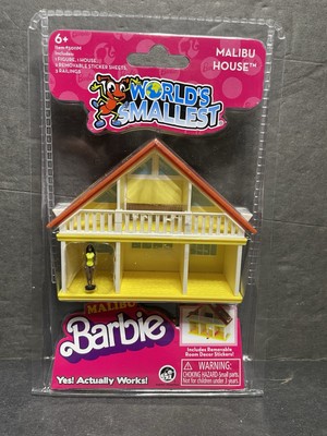 Malibu Barbie House - Worlds Smallest -With Malibu Barbie By Super Impulse ~New~