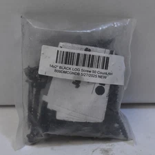 Jake Sales #14 x 2" Heavy Duty Black Timber Log Landscaping Wood Screws 50 Pack