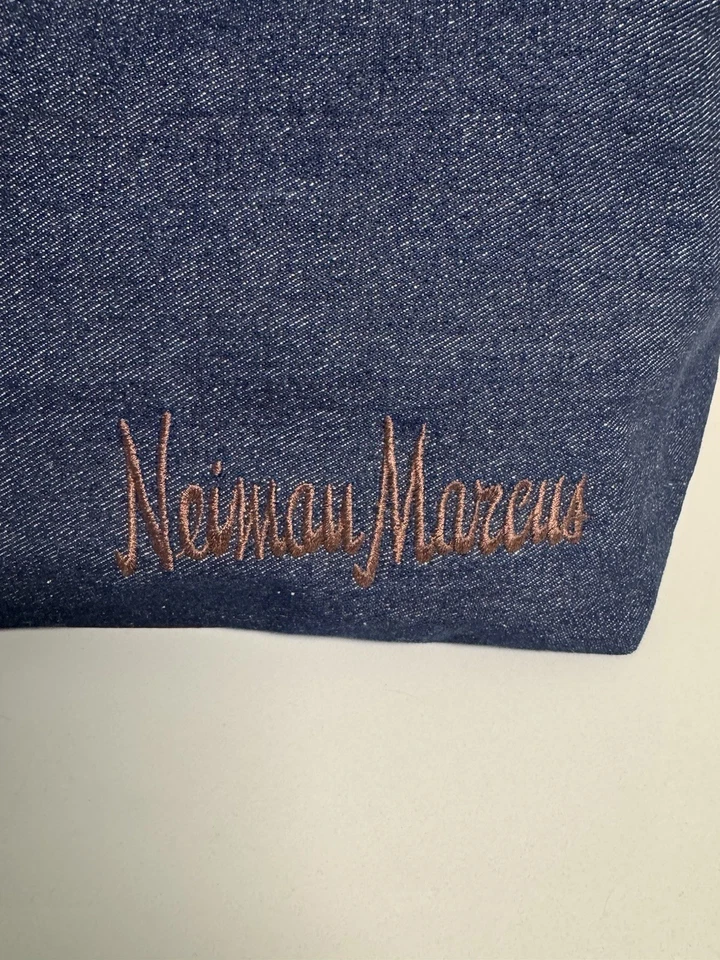 Bolso de mano Neiman Marcus Denim Foto 2 de 4