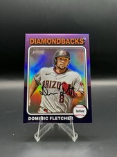 Dominic Fletcher | ‘24 Heritage High Number | Purple Chome Refractor | #119