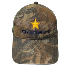 Star Automotive Strapback Baseball Cap Multicolor One Size Camo Port Authority