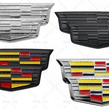 2x For Escalade Fender Marker Door Side Badge Emblem Car Decoration Sport V