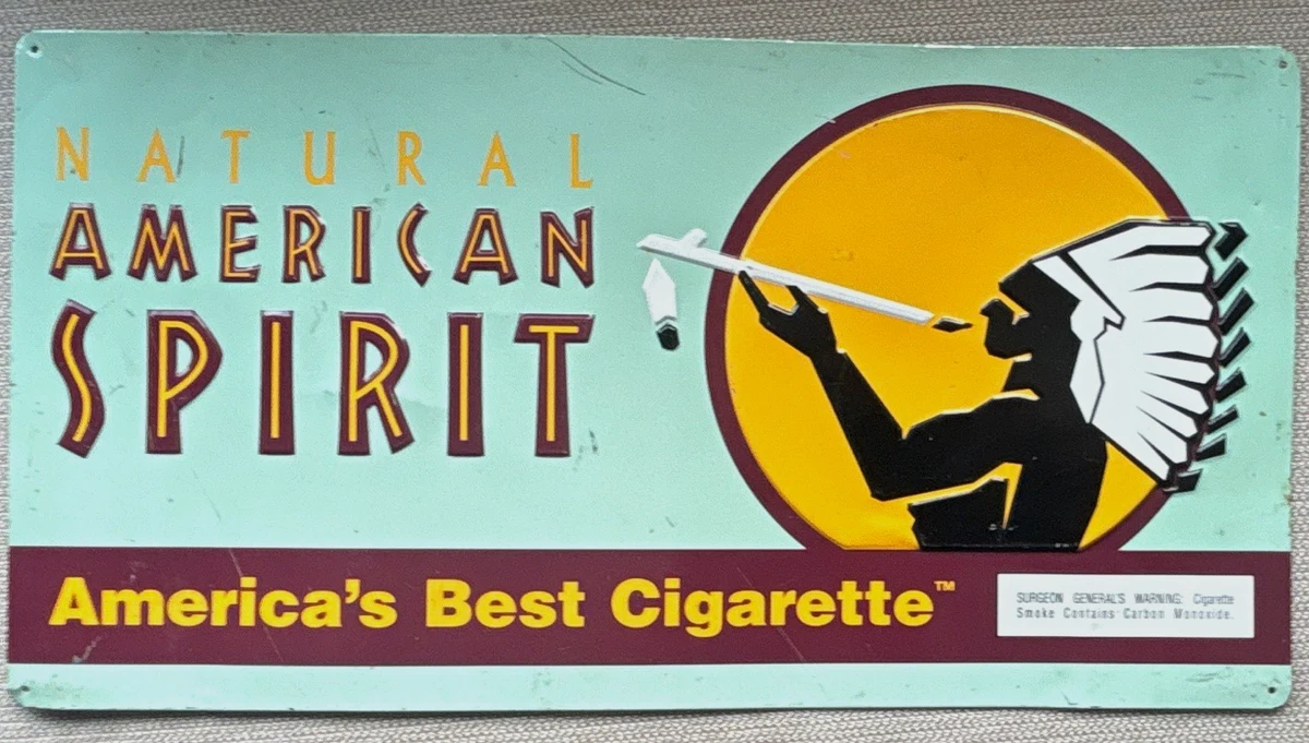 American Spirit Cigarette In Collectible Tobacco Signs for sale | eBay