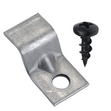 20 Pack Rok Hardware 14 Gauge Table Top Fasteners with Screws, Steel Z Clip T...