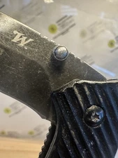 Gerber Winchester Defender Linerlock Black G-10 (3.5" Black Stonewash)