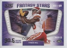 2018 Score Fantasy Stars Tyreek Hill #3 0b3