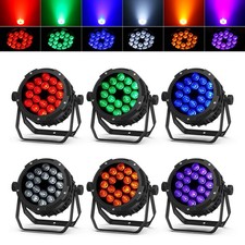 IP67 Waterproof LED Par Light 18x15W RGBWA UV Outdoor Stage Lights DJ Party DMX