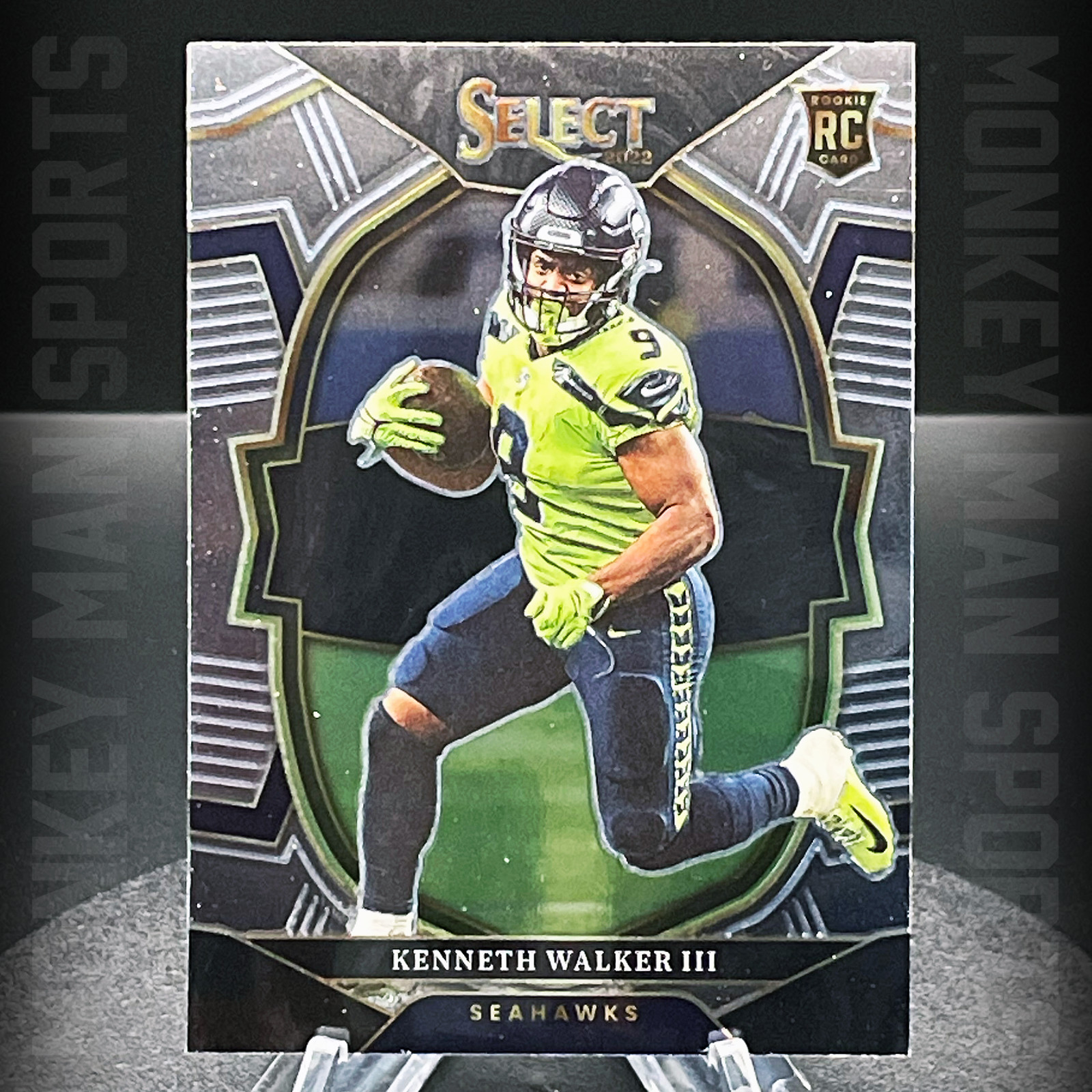 2022 Select Football - Kenneth Walker III Rookie RC - #2 SEAHAWKS MINT