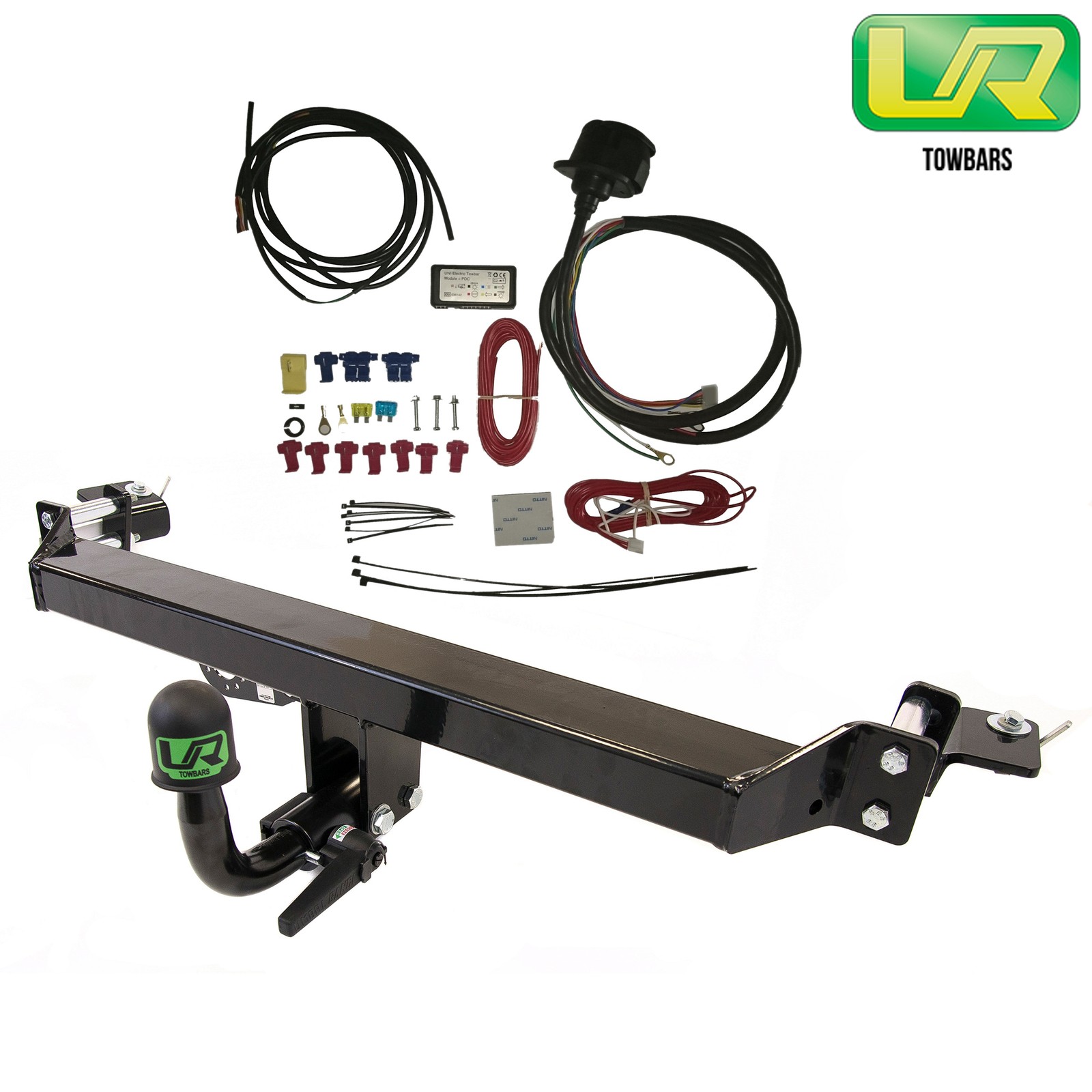 Detachable Swan Towbar + 13 Pin PDC Universal Wiring For BMW 4 SERIES