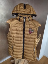 Napapijri Daunenweste mit Kapuze Gr S/M Hellbraun  guter Zustand 