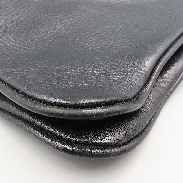 Tory Burch Black Leather Amanda Chain Shoulder Bag Unisex thumbnail 5