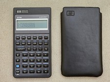 HP Hewlett Packard 27S Scientific Calculator, made in USA 1988, works great