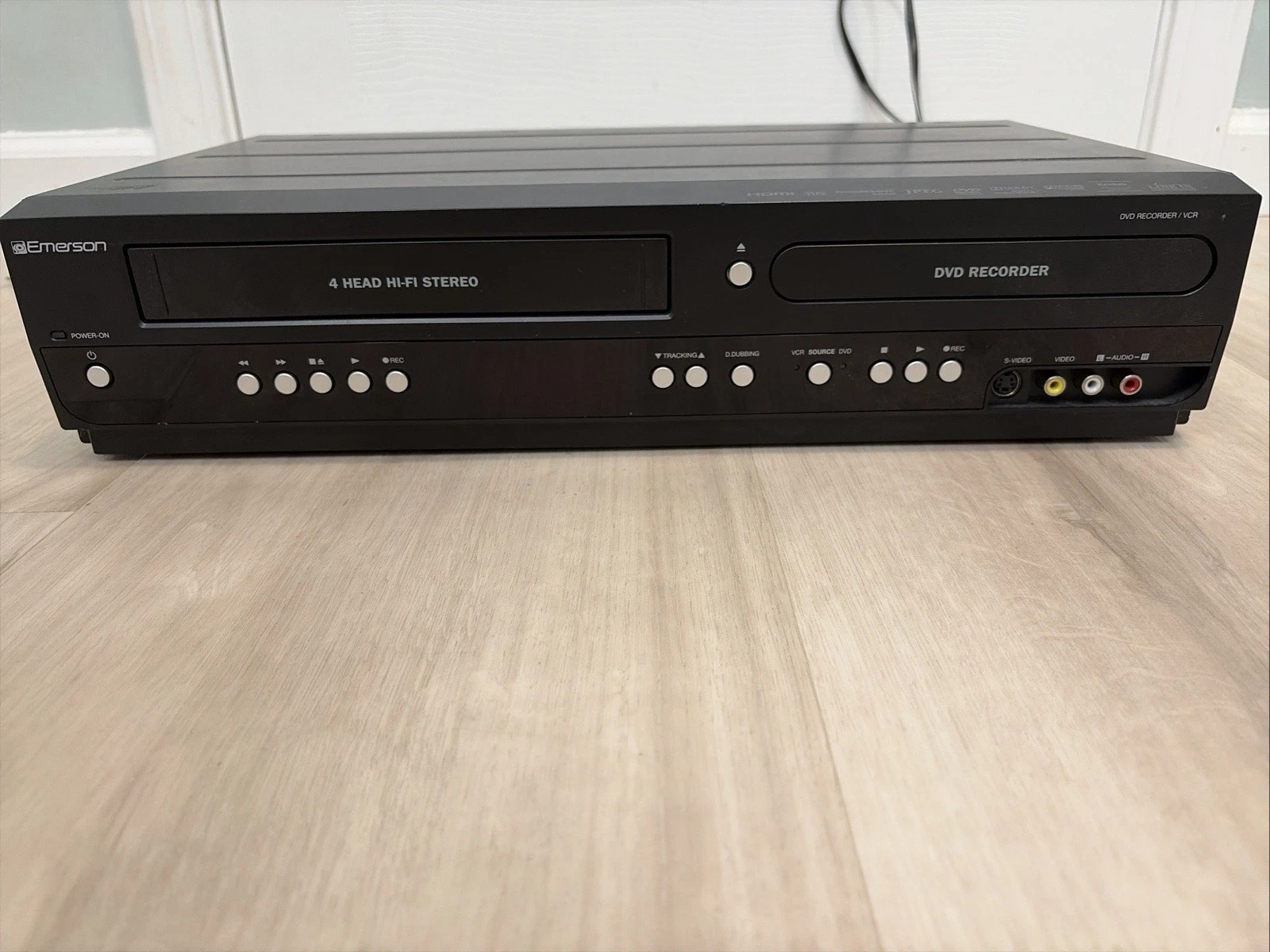 Emerson ZV427EM5 (HDMI Capability) DVD VCR Recorder Player - Tested!