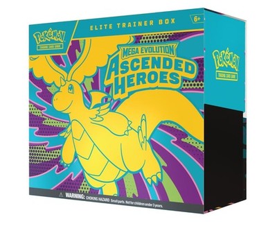 Pokémon TCG Ascended Heroes ETB SEALED NEU ENG