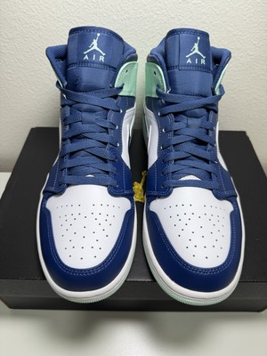 Size 11 - Jordan 1 Mid Blue Mint 2022 195869598536| eBay display picture 1