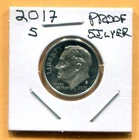 Gem 2017-S Proof Ultra-Cameo Silver Roosevelt Dime - Free Shipping