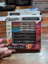 Sharpie Creative Markers Bullet Tip Acrylic M and Chisel Tip S Note Markers NIP