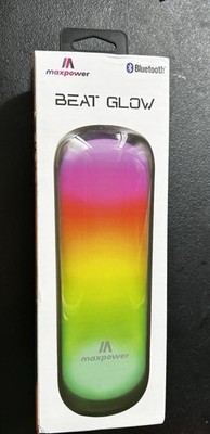Max Power Beat Glow Portable Bluetooth Speaker.