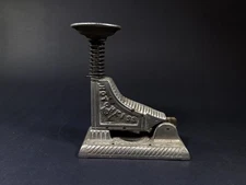 Antique c1900 HOTCHKISS NO.1 STAPLER Cast Iron Nickel Plated - NICE COND.
