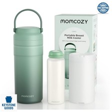 Portable Breast Milk Cooler 12oz 24H Ice-Free Stainless Steel Leak Proof Travel